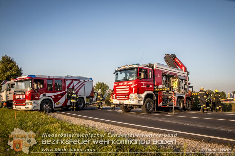 20160817 Baggerbergung Teesdorf, Foto Daniel Wirth 20160817 Baggerbergung Teesdorf, Foto Daniel Wirth