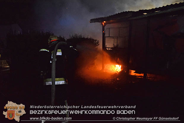 20161127 Vollbrand eines abgestellten Wohnmobils in Schönau a.d.Triesting  Foto: © Christopher Neumayer