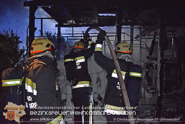 20161127 Vollbrand eines abgestellten Wohnmobils in Schönau a.d.Triesting  Foto: © Christopher Neumayer