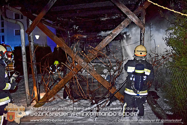 20161127 Vollbrand eines abgestellten Wohnmobils in Schönau a.d.Triesting  Foto: © Christopher Neumayer