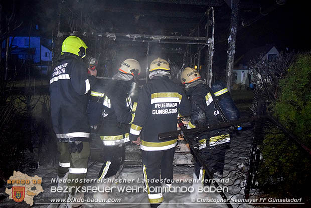 20161127 Vollbrand eines abgestellten Wohnmobils in Schönau a.d.Triesting  Foto: © Christopher Neumayer