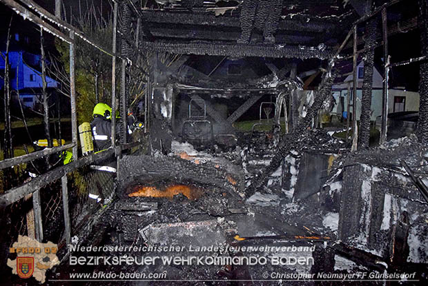 20161127 Vollbrand eines abgestellten Wohnmobils in Schönau a.d.Triesting  Foto: © Christopher Neumayer