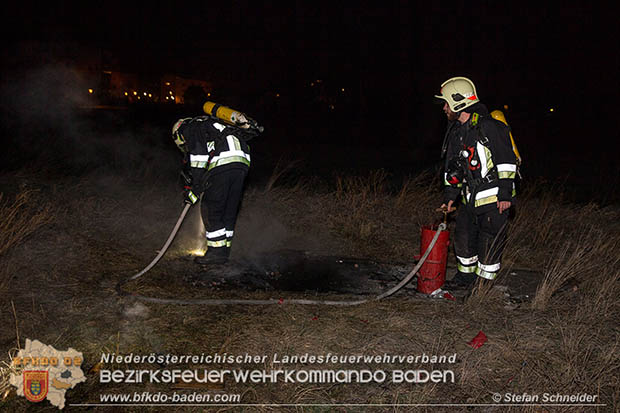 20170101 Kleinbrand in Traiskirchen  Foto:  Stefan Schneider