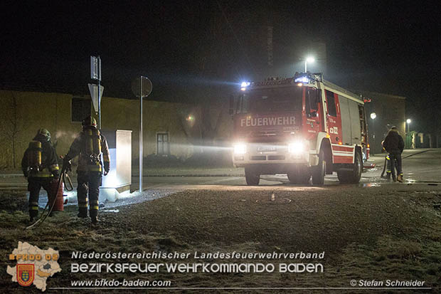 20170101 Kleinbrand in Traiskirchen  Foto:  Stefan Schneider