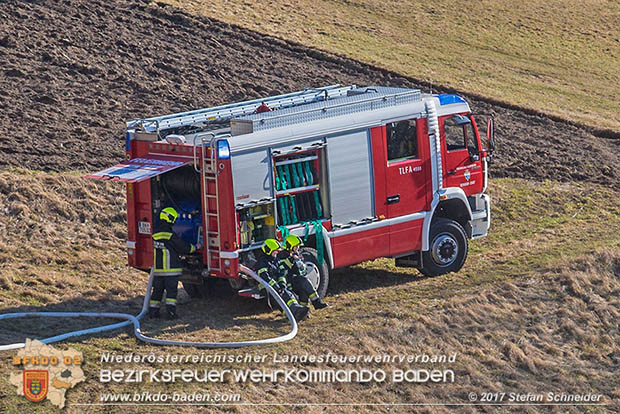 20170307 Flurbrand auf der "Popp-Wiese" in Pottenstein Foto: © Stefan Schneider BFK Baden 20170307 Flurbrand auf der "Popp-Wiese" in Pottenstein Foto: © Stefan Schneider BFK Baden