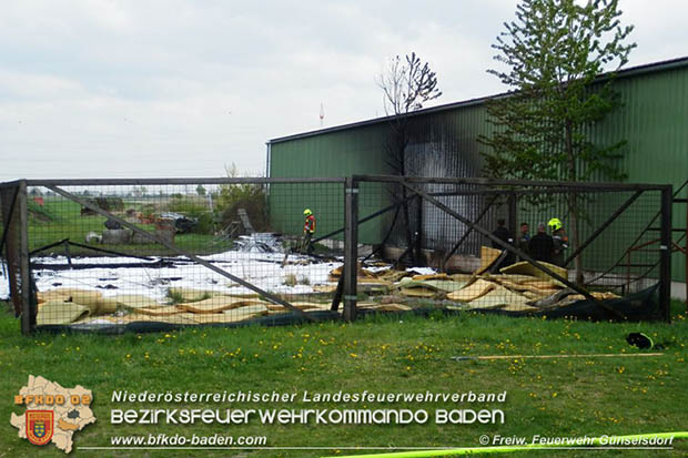 20170414 Brand in Schnau a.d.Triesting  Foto:  FF Gnselsdorf