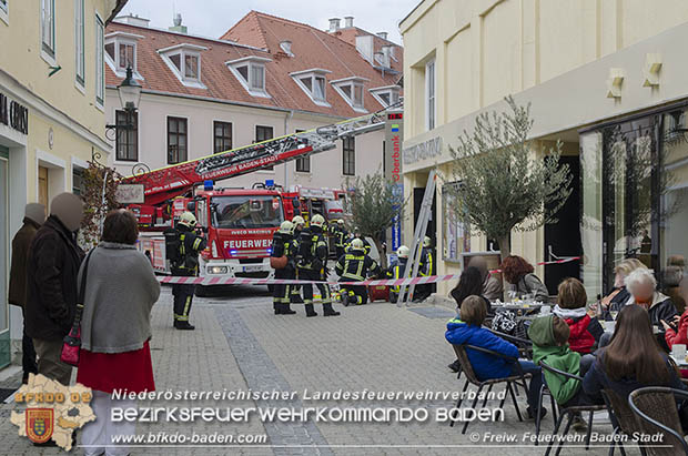 20170417 Brandverdacht in einem Badener Kino am Ostermontag  Foto: FF Baden-Stadt/Markus Hanel