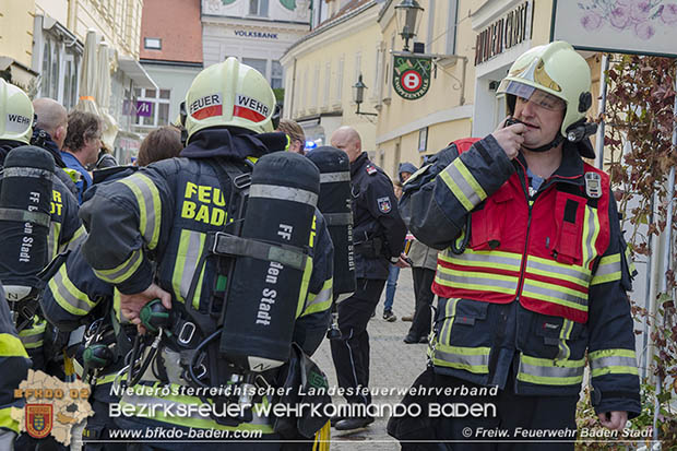 20170417 Brandverdacht in einem Badener Kino am Ostermontag  Foto: FF Baden-Stadt/Stefan Schneider