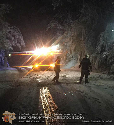 20170420 Großes Aufräumen nach dem Schneechaos auch im Triestingtal Foto: © FF Enzesfeld 20170420 Großes Aufräumen nach dem Schneechaos auch im Triestingtal Foto: © FF Enzesfeld