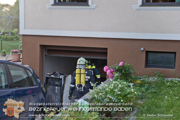 20170611 Kellerbrand in Einfamilienhaus in Thenneberg Gemeinde Altenmarkt a.d.Triesting  Foto:  Stefan Schneider BFK Baden