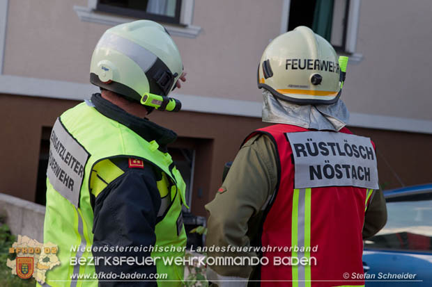 20170611 Kellerbrand in Einfamilienhaus in Thenneberg Gemeinde Altenmarkt a.d.Triesting  Foto:  Stefan Schneider BFK Baden