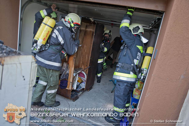 20170611 Kellerbrand in Einfamilienhaus in Thenneberg Gemeinde Altenmarkt a.d.Triesting  Foto:  Stefan Schneider BFK Baden