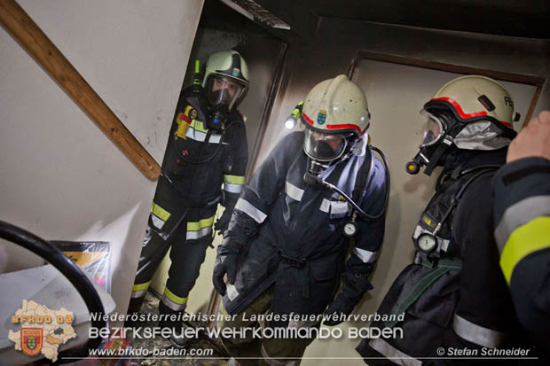 20170611 Kellerbrand in Einfamilienhaus in Thenneberg Gemeinde Altenmarkt a.d.Triesting  Foto:  Stefan Schneider BFK Baden