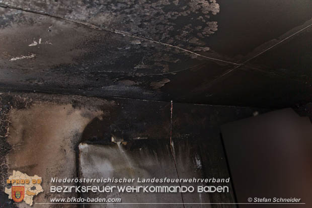 20170611 Kellerbrand in Einfamilienhaus in Thenneberg Gemeinde Altenmarkt a.d.Triesting  Foto:  Stefan Schneider BFK Baden