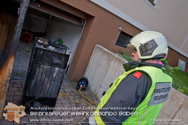 20170611 Kellerbrand in Einfamilienhaus in Thenneberg Gemeinde Altenmarkt a.d.Triesting  Foto:  Stefan Schneider BFK Baden