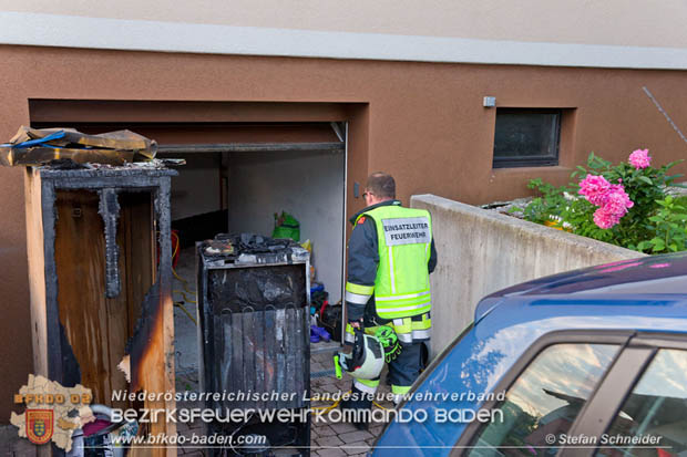 20170611 Kellerbrand in Einfamilienhaus in Thenneberg Gemeinde Altenmarkt a.d.Triesting  Foto:  Stefan Schneider BFK Baden