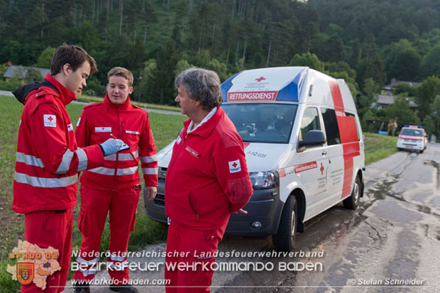 20170611 Kellerbrand in Einfamilienhaus in Thenneberg Gemeinde Altenmarkt a.d.Triesting  Foto:  Stefan Schneider BFK Baden