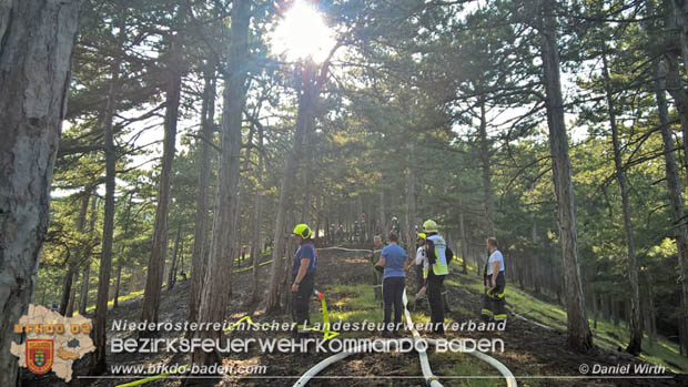 20170624 Waldbrand bei Grillenberg Gemeinde Hernstein  Foto:  ASB Daniel Wirth