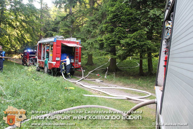 20170624 Waldbrand bei Grillenberg Gemeinde Hernstein  Foto:  ASB Markus Hackl