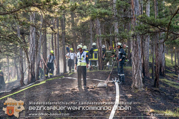 20170624 Waldbrand bei Grillenberg Gemeinde Hernstein  Foto:  ASB Daniel Wirth