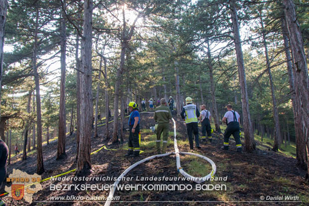 20170624 Waldbrand bei Grillenberg Gemeinde Hernstein  Foto:  ASB Daniel Wirth