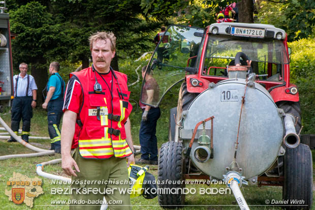 20170624 Waldbrand bei Grillenberg Gemeinde Hernstein  Foto:  ASB Daniel Wirth