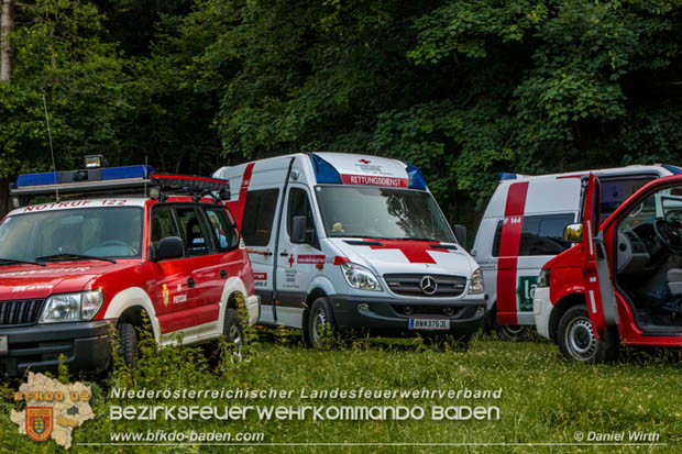 20170624 Waldbrand bei Grillenberg Gemeinde Hernstein  Foto:  ASB Daniel Wirth