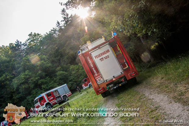 20170624 Waldbrand bei Grillenberg Gemeinde Hernstein  Foto:  ASB Daniel Wirth