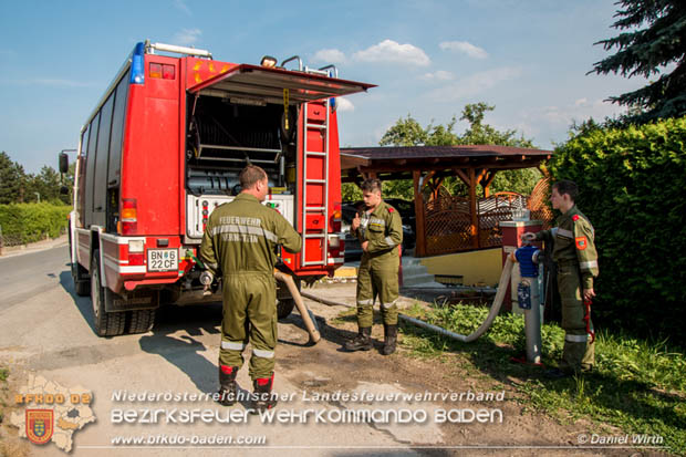 20170624 Waldbrand bei Grillenberg Gemeinde Hernstein  Foto:  ASB Daniel Wirth