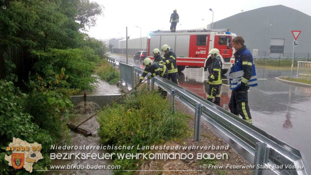 20170709 Unwettereinsatz in Bad Vslau  Foto:  FF Stadt Bad Vslau