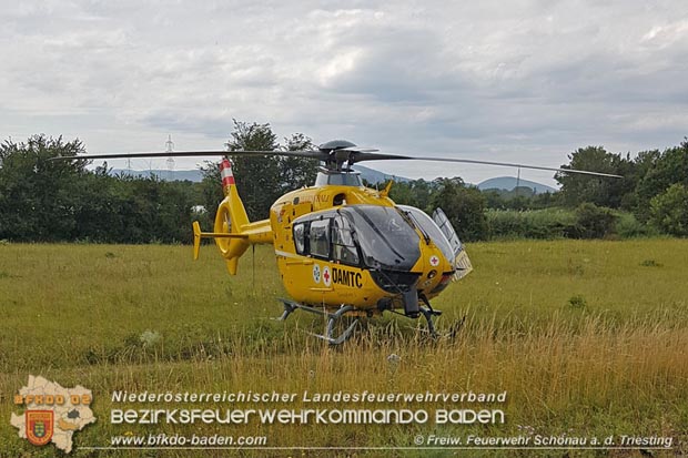 20170712 Verkehrsunfall mit tdlichem Ausgang auf der LB17 bei Schnau a.d.Triesting  Foto:  FF Schnau