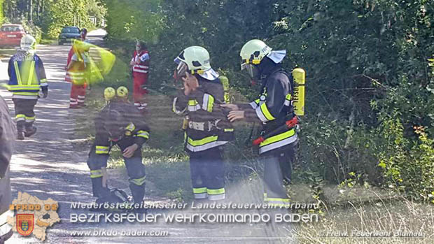 20170815 Kchenbrand in Reihen Wohnhaus in Blumau-Neurihof  Foto:  FF Blumau