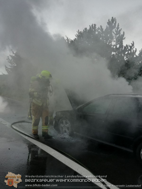 Fzg Brand Leobersdorf am 01.09.2017 Fzg Brand Leobersdorf am 01.09.2017
