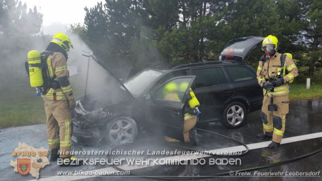 Fzg Brand Leobersdorf am 01.09.2017 Fzg Brand Leobersdorf am 01.09.2017
