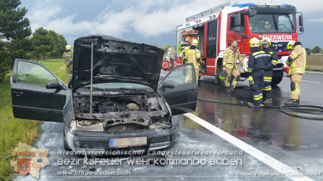 Fzg Brand Leobersdorf am 01.09.2017 Fzg Brand Leobersdorf am 01.09.2017