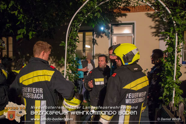 20170914 Wohnhaus nach Deckeneinsturz evakuiert in Weissenbach a.d.Triesting  Foto: © Daniel Wirth BFK BADEN