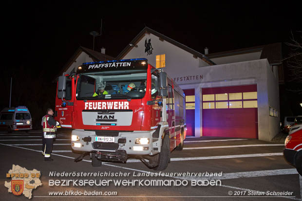 20171113 Personensuche nach 12-jährigen abgängigen Bub in Pfaffstätten Foto: Stefan Schneider BFK BADEN 20171113 Personensuche nach 12-jährigen abgängigen Bub in Pfaffstätten Foto: Stefan Schneider BFK BADEN