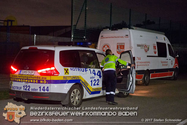 20171113 Personensuche nach 12-jährigen abgängigen Bub in Pfaffstätten Foto: Stefan Schneider BFK BADEN 20171113 Personensuche nach 12-jährigen abgängigen Bub in Pfaffstätten Foto: Stefan Schneider BFK BADEN