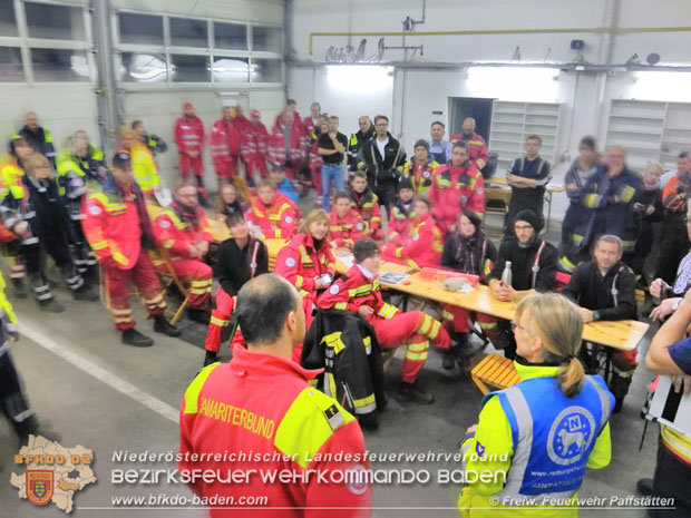 20171113 Personensuche nach 12-jährigen abgängigen Bub in Pfaffstätten  Foto: FF Pfaffstätten