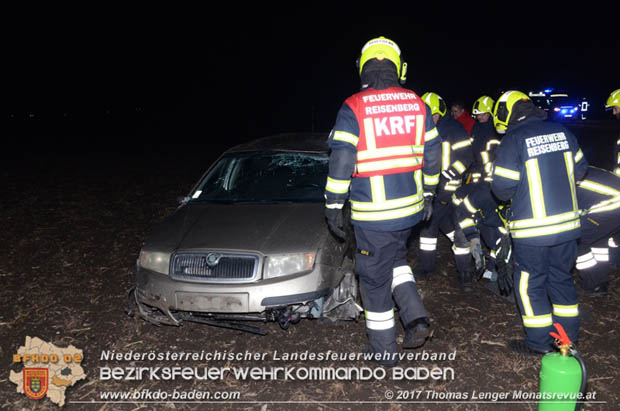 20171125 Fahrzeugberschlag auf der LB60 bei Reisenberg  Foto:  Thomas Lenger Monatsreveue.at