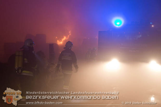 20180101 Brand von Siloballen in Maria Raisenmarkt Ortsteil Untermeierhof  Foto:  Stefan Schneider