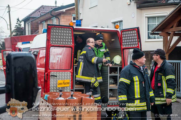 20180216 Brand in Wohnhaus in der Stadt Baden Ortsteil Leesdorf fordert ein Todesopfer Foto: © Daniel Wirth BFK Baden 20180216 Brand in Wohnhaus in der Stadt Baden Ortsteil Leesdorf fordert ein Todesopfer Foto: © Daniel Wirth BFK Baden