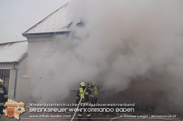 20180226 Vollbrand einer Wohnung in Unterwaltersdorf  Foto:  Thomas Lenger MONATSREVUE.at