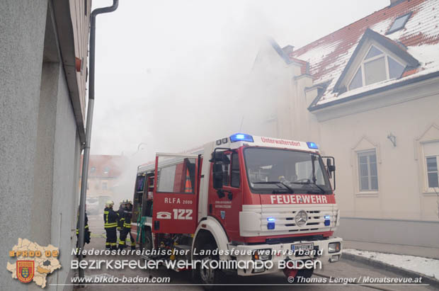 20180226 Vollbrand einer Wohnung in Unterwaltersdorf  Foto:  Thomas Lenger MONATSREVUE.at