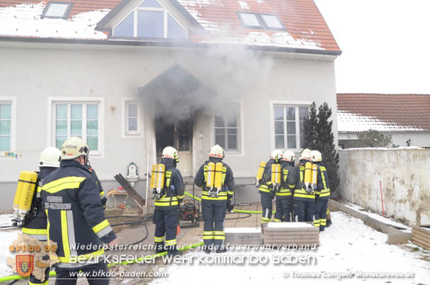 20180226 Vollbrand einer Wohnung in Unterwaltersdorf  Foto:  Thomas Lenger MONATSREVUE.at