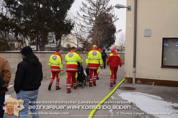 20180226 Vollbrand einer Wohnung in Unterwaltersdorf  Foto:  Thomas Lenger MONATSREVUE.at