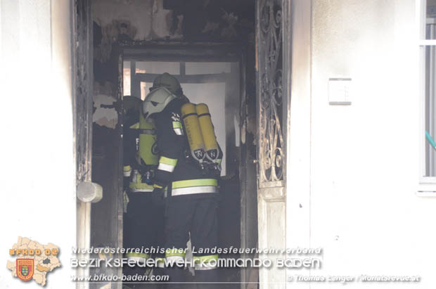 20180226 Vollbrand einer Wohnung in Unterwaltersdorf  Foto:  Thomas Lenger MONATSREVUE.at