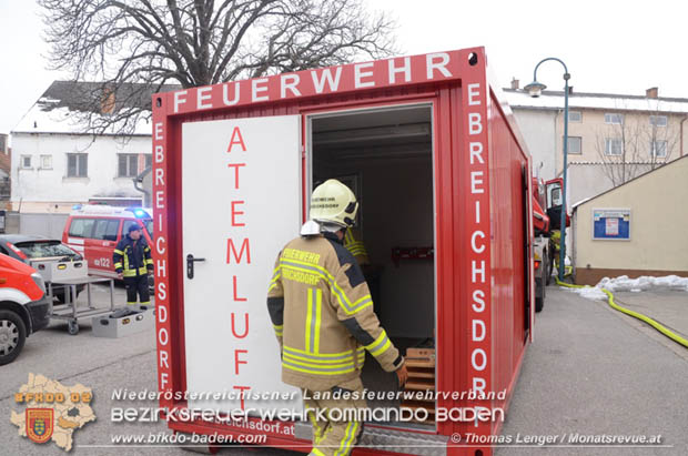 20180226 Vollbrand einer Wohnung in Unterwaltersdorf  Foto:  Thomas Lenger MONATSREVUE.at