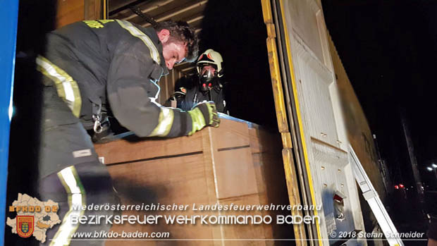 20180414 Brand mehrerer Gterwaggons im Bahnhof Pfaffsttten  Foto:  Stefan Schneider BFKDO BADEN