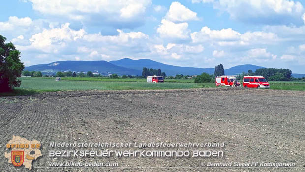 20180519 Explosiver Fund in Kottingbrunn  Foto:  Bernhard Siegel FF Kottingbrunn
